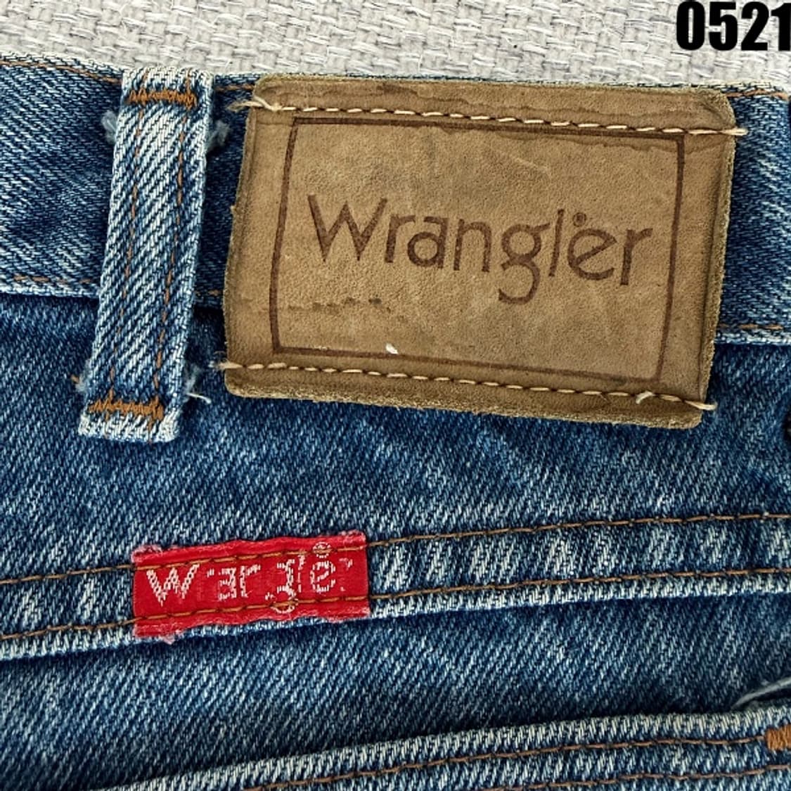랭글러 스트레이트 워싱 데님 팬츠 W34L32 0521 상품이미지6