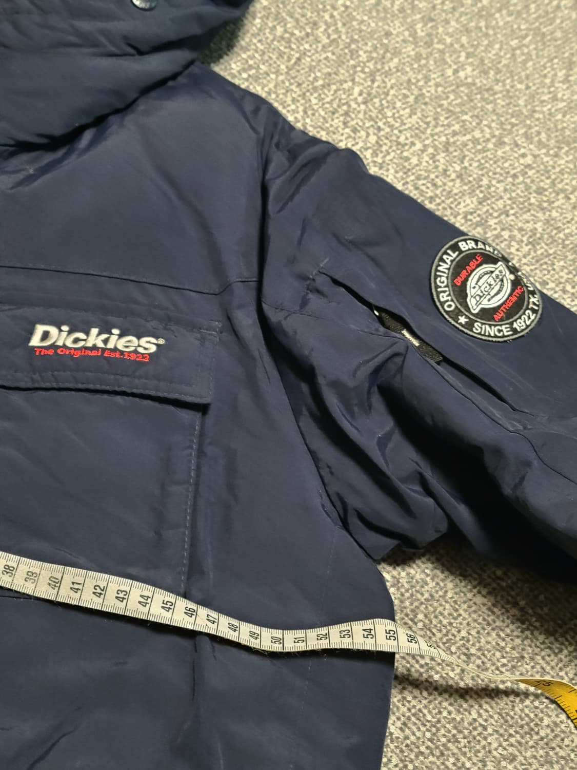 디키즈 네이비 폴리패딩 S-M 상품이미지3