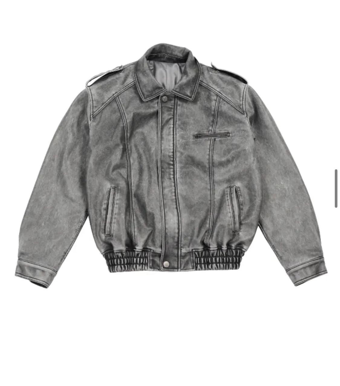 시너진 레더 자켓 상품이미지3
