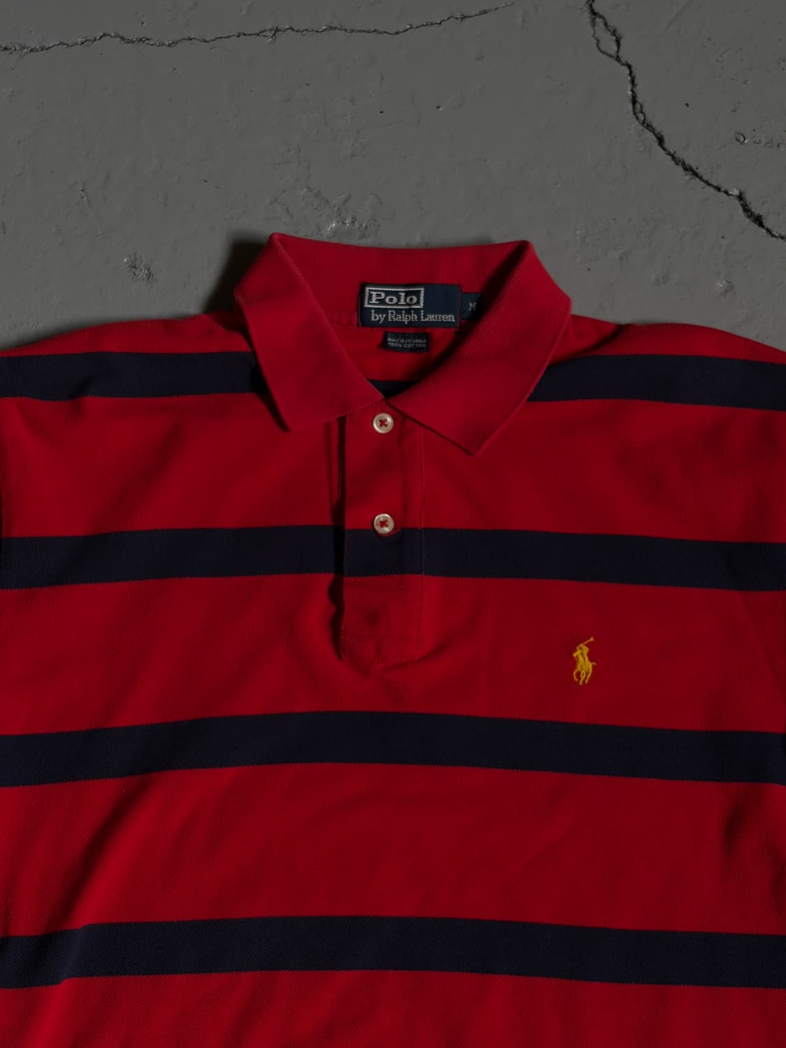 폴로 랄프로렌(Polo Ralph Lauren) 레드, 네이비 피케 셔츠 상품이미지2