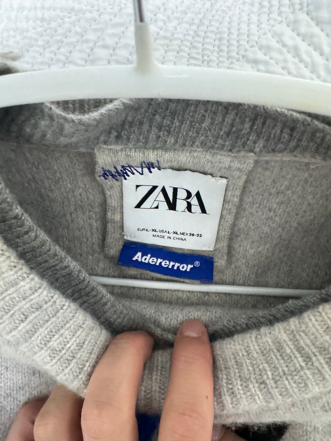 아더에러x자라 니트 L-XL 상품이미지3