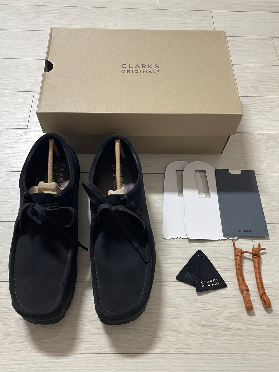 클락스 왈라비 블랙 265(uk8)  상품이미지1