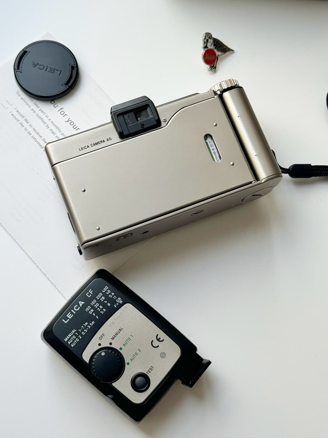 라이카 미니룩스 줌 + 플래쉬 최상급+ 라이카브롯찌 상품이미지9