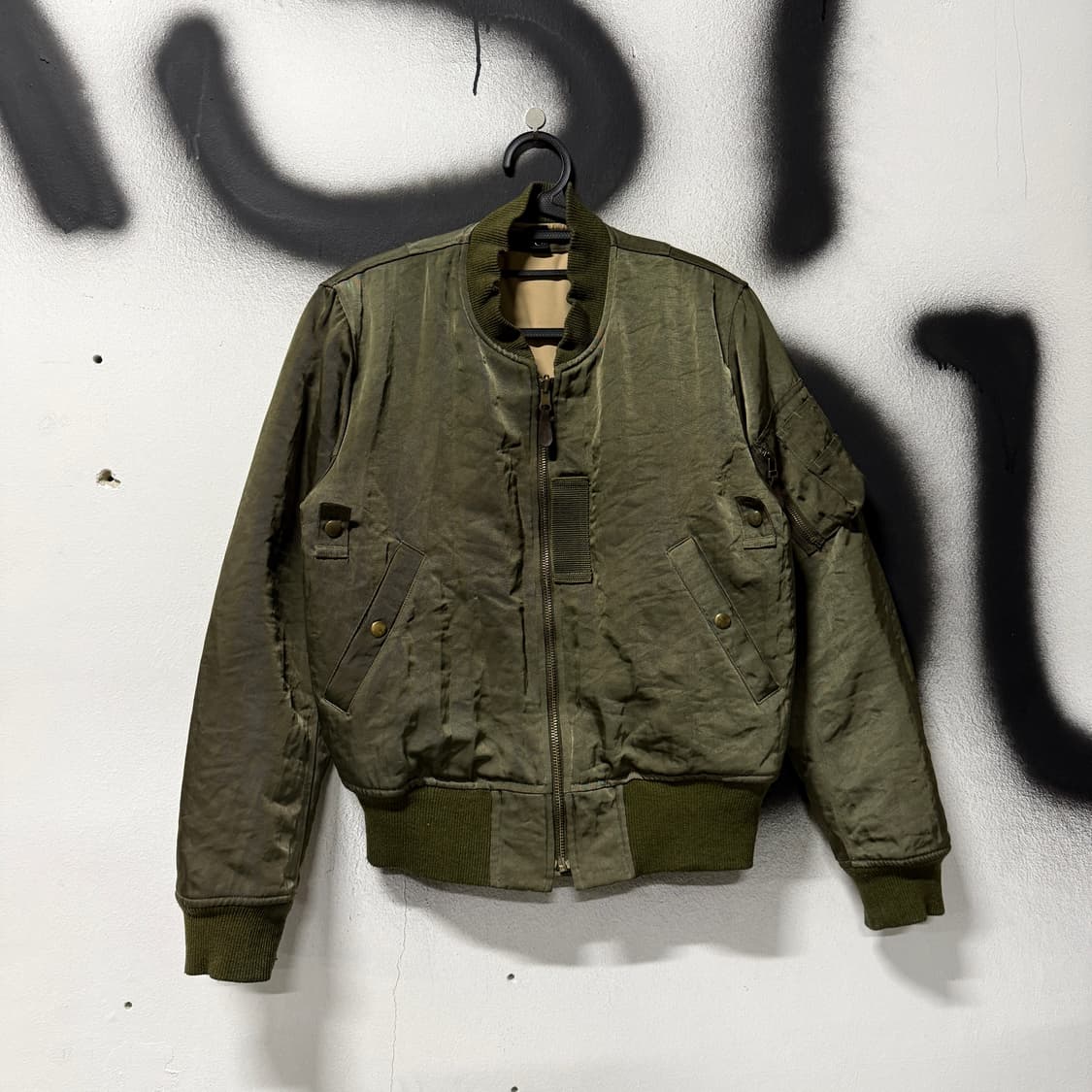 VTG 빈티지 리버시블 Ma-1 크롭 플라이트 봄버 자켓 상품이미지1