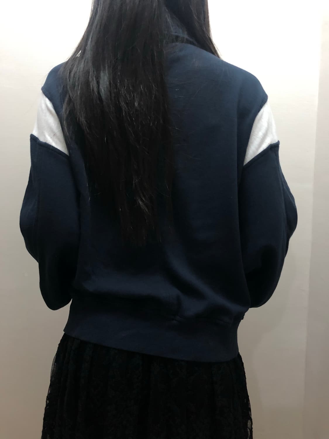 빈티지 프렌다 네이비 바시티 자켓 상품이미지8