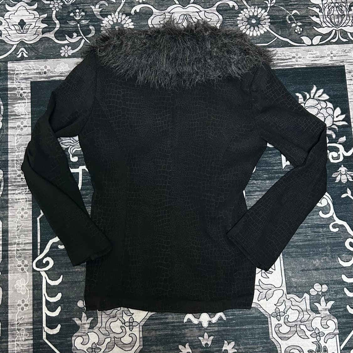 Phython fur jacket vkei v-kei 상품이미지2