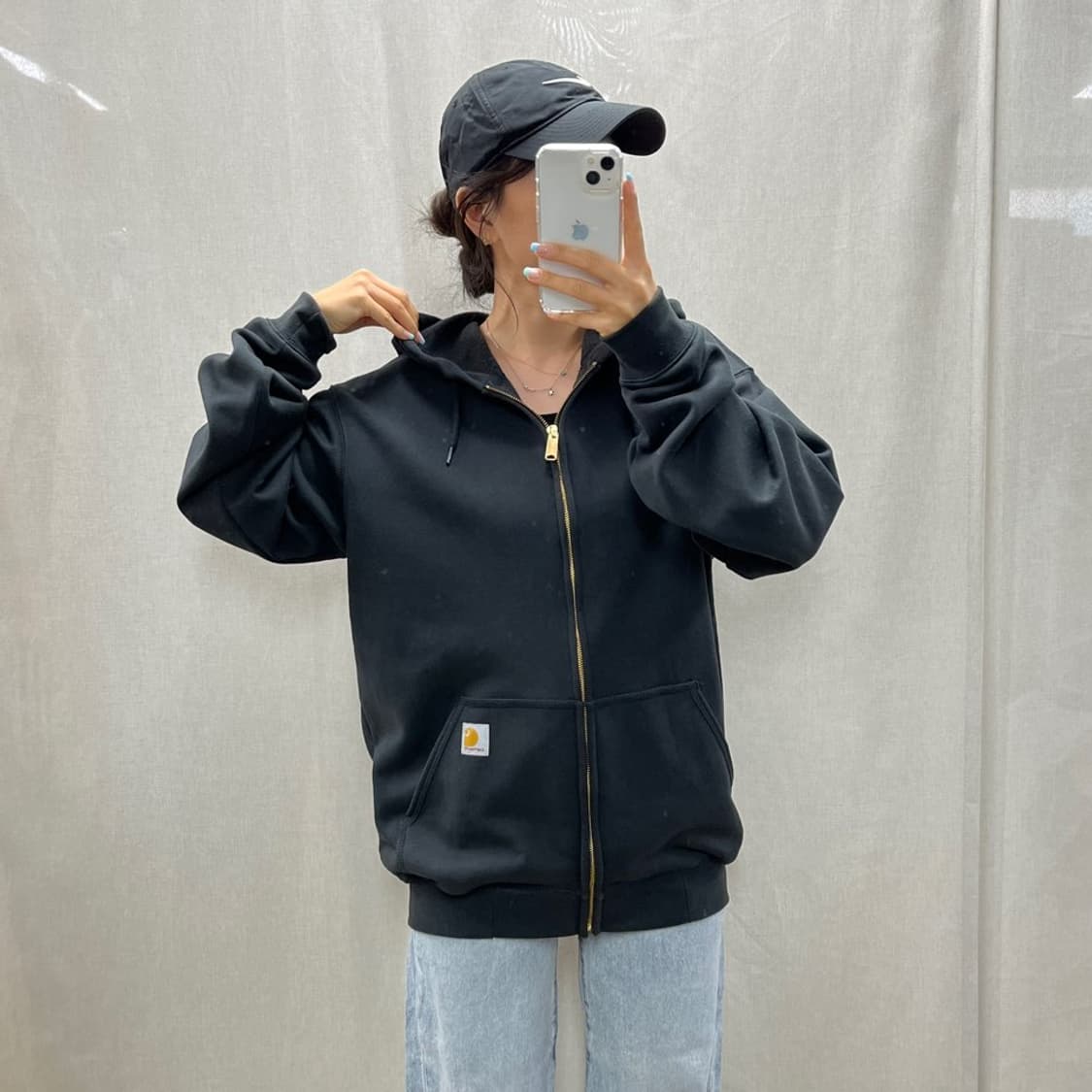 칼하트 미드웨이트 후드 집업/#3905 상품이미지1