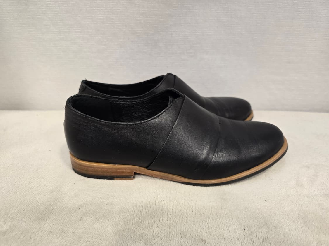 울버린 Wolverine 여성 가죽 단화 블랙 230 상품이미지3