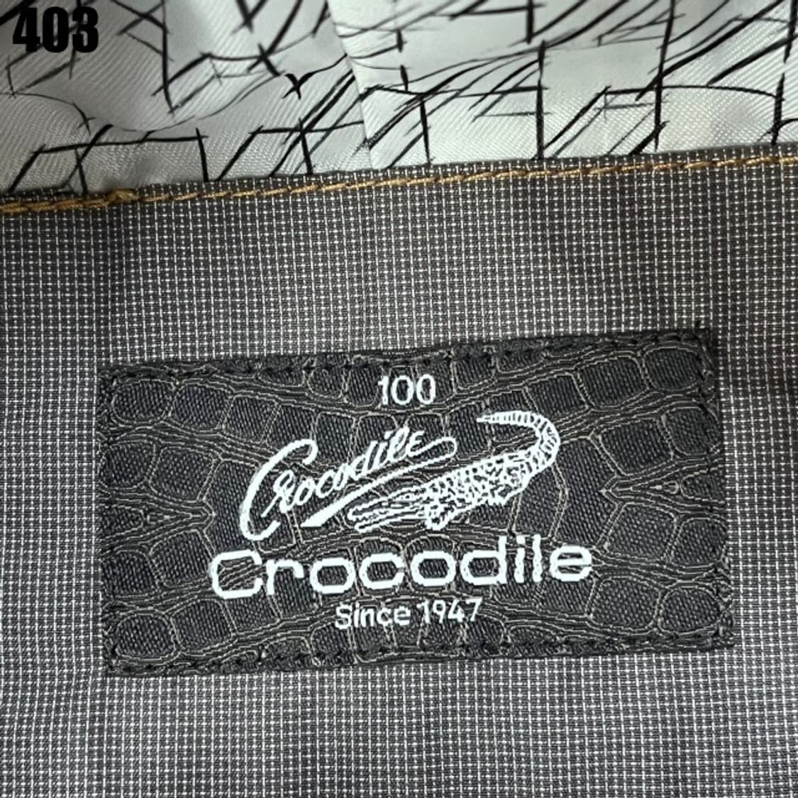 크로커다일 그레이 카라 자켓  상품이미지2