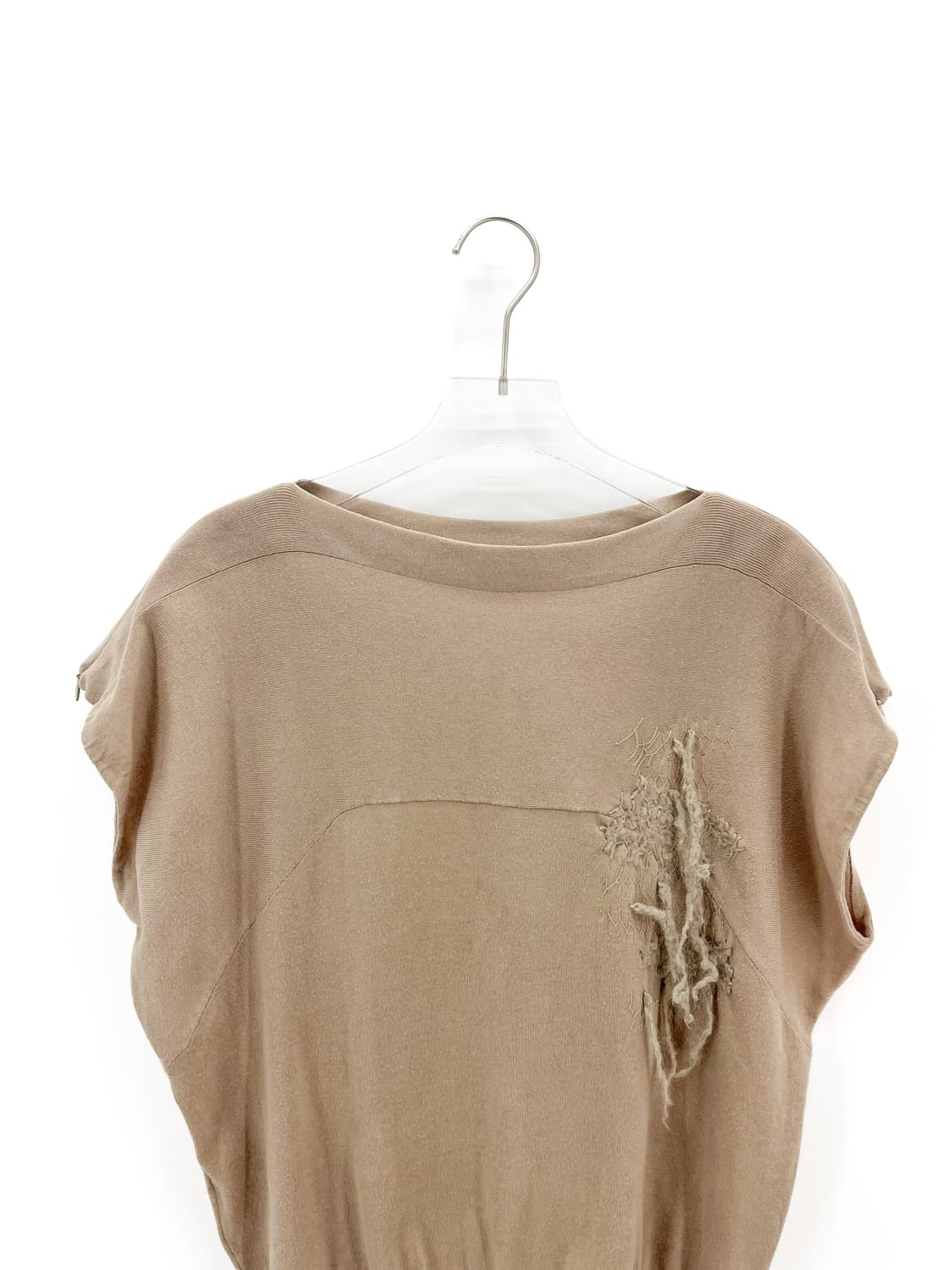 빈티지 자수 슬릿 숄더 코튼 슬리브 상품이미지4