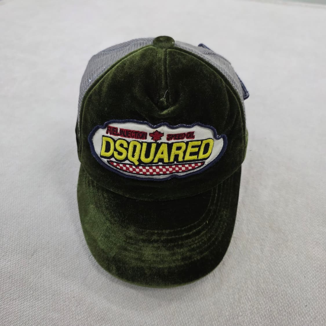 [실측] 디스퀘어드 벨벳 메쉬 볼캡 0220J 상품이미지2
