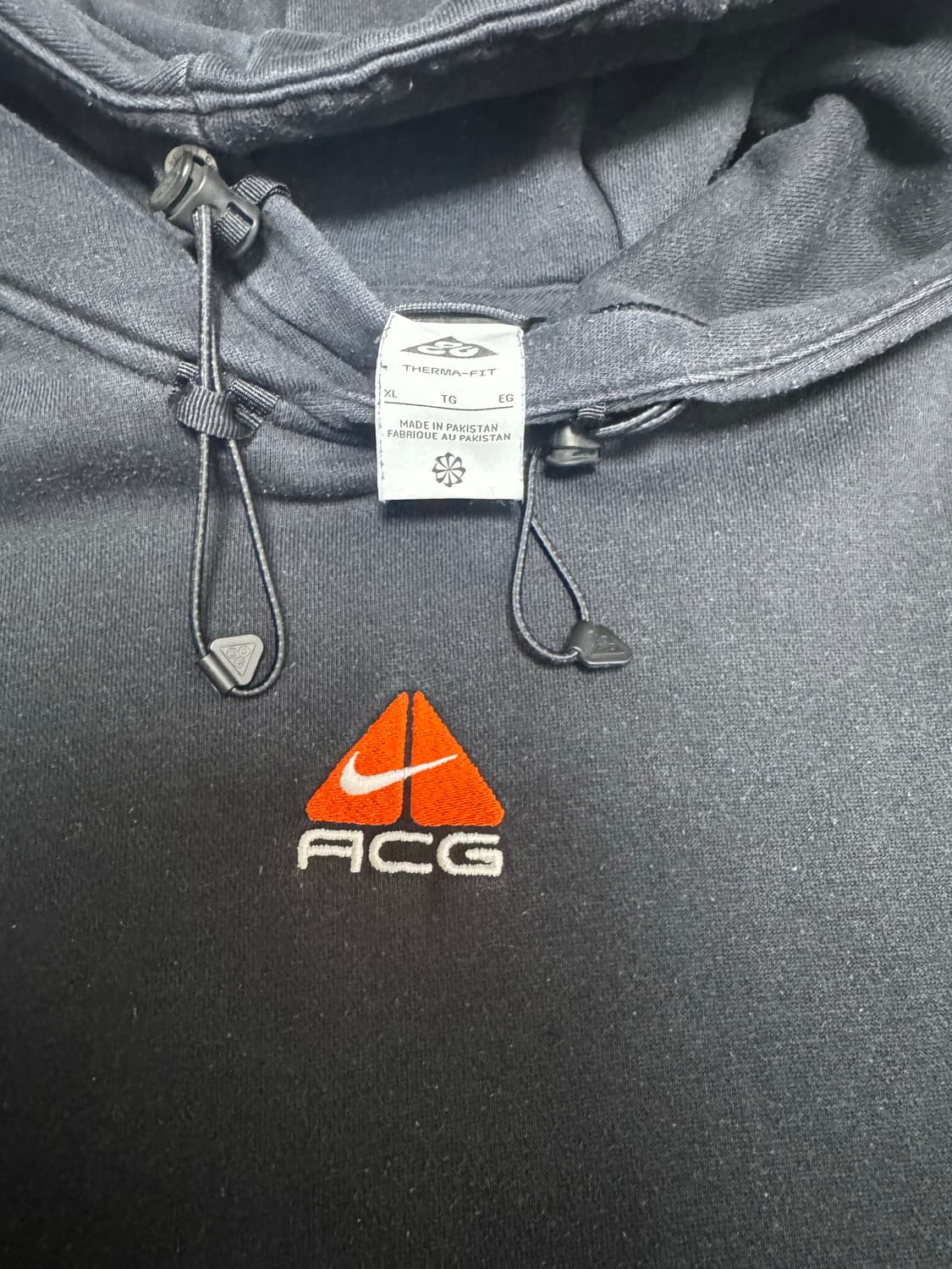•NIKE ACG 써마핏 블랙 후드 티 상품이미지3