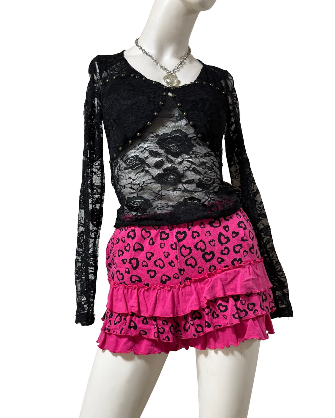 갸루st 핫핑크 팬츠 상품이미지1