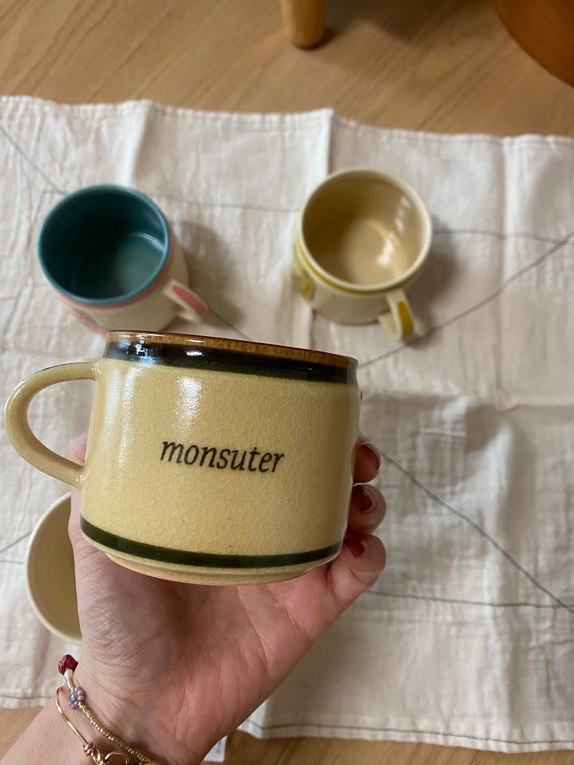 다이삭 머그컵 토끼,곰,사자,공룡 각 판매 상품이미지7