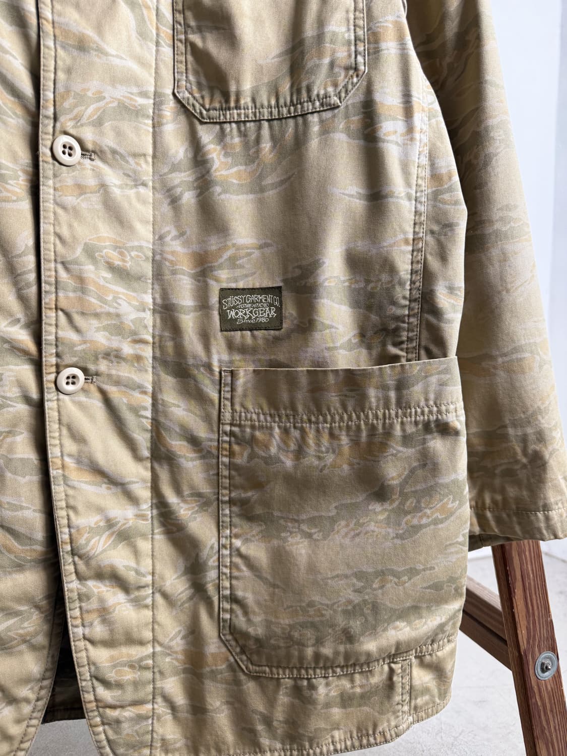 Stussy Camouflage Cotton Work Jacket 상품이미지5