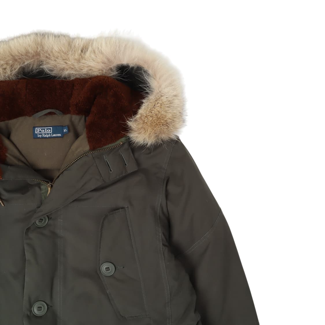 폴로 랄프로렌 카키 다운 콜드 파카 자켓 상품이미지3