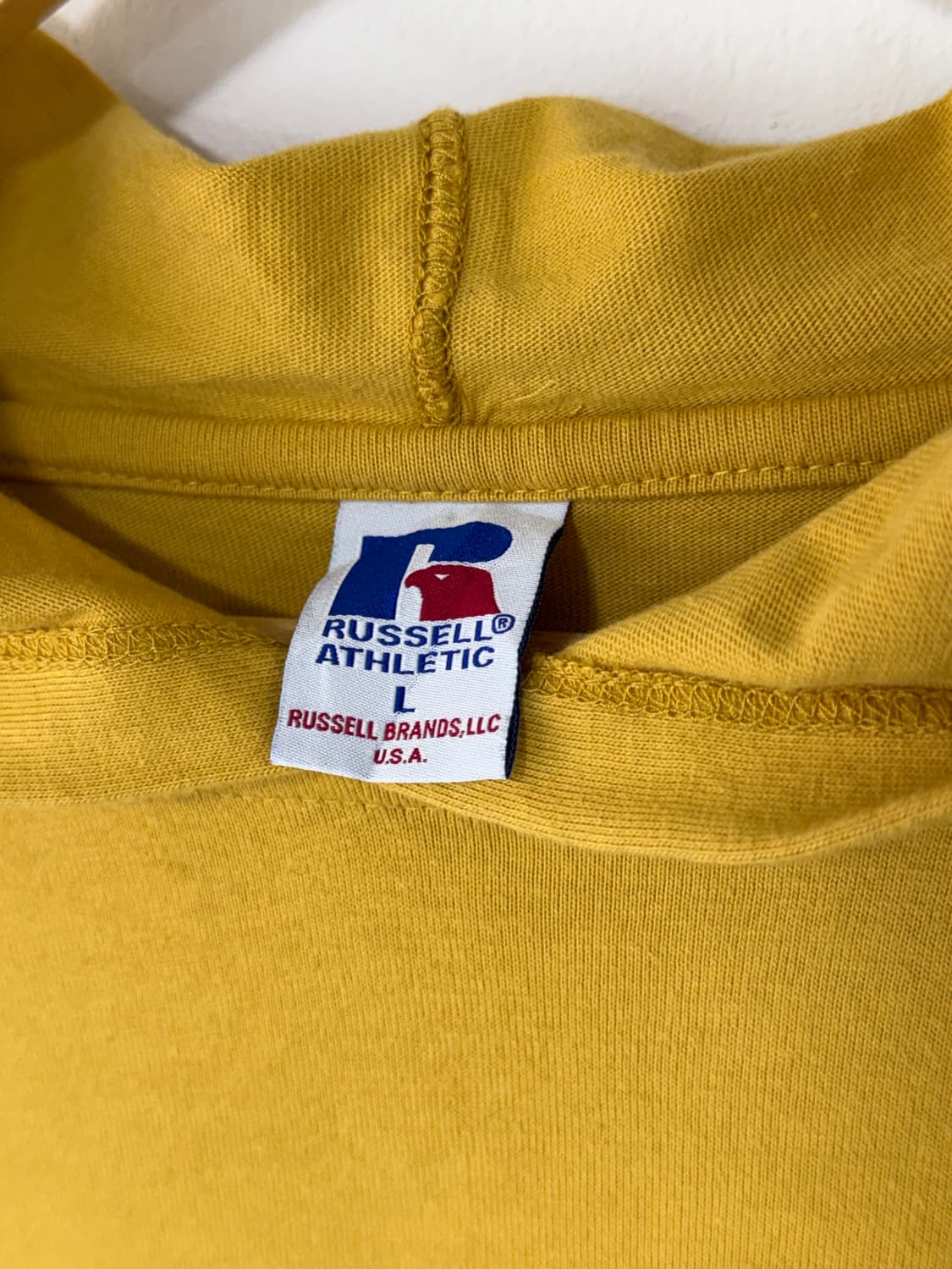 [L] 빈티지 러셀 애슬레틱 7부 후드티  상품이미지7
