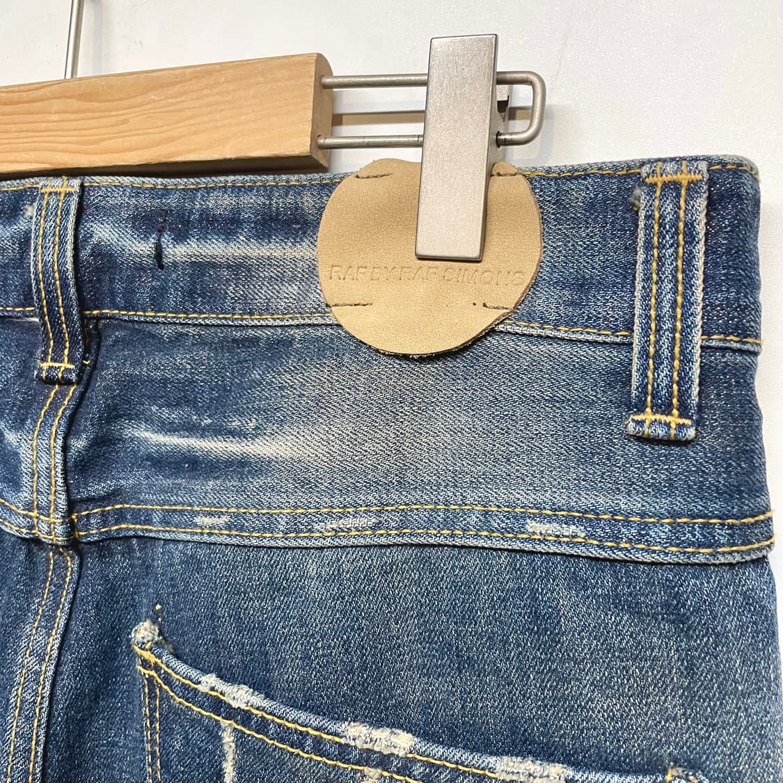 Raf Simons 빈티지 워싱 진 상품이미지6
