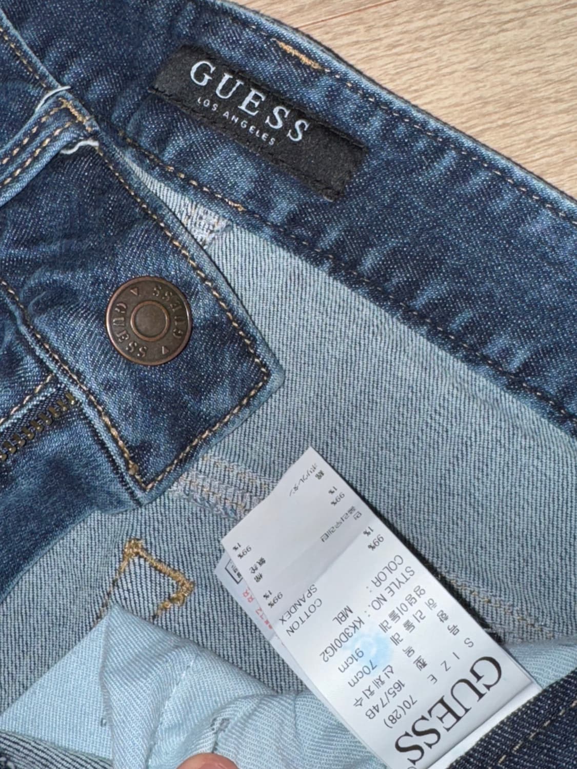 게스 슬림 스트레이트 KK3D01G2 상품이미지3