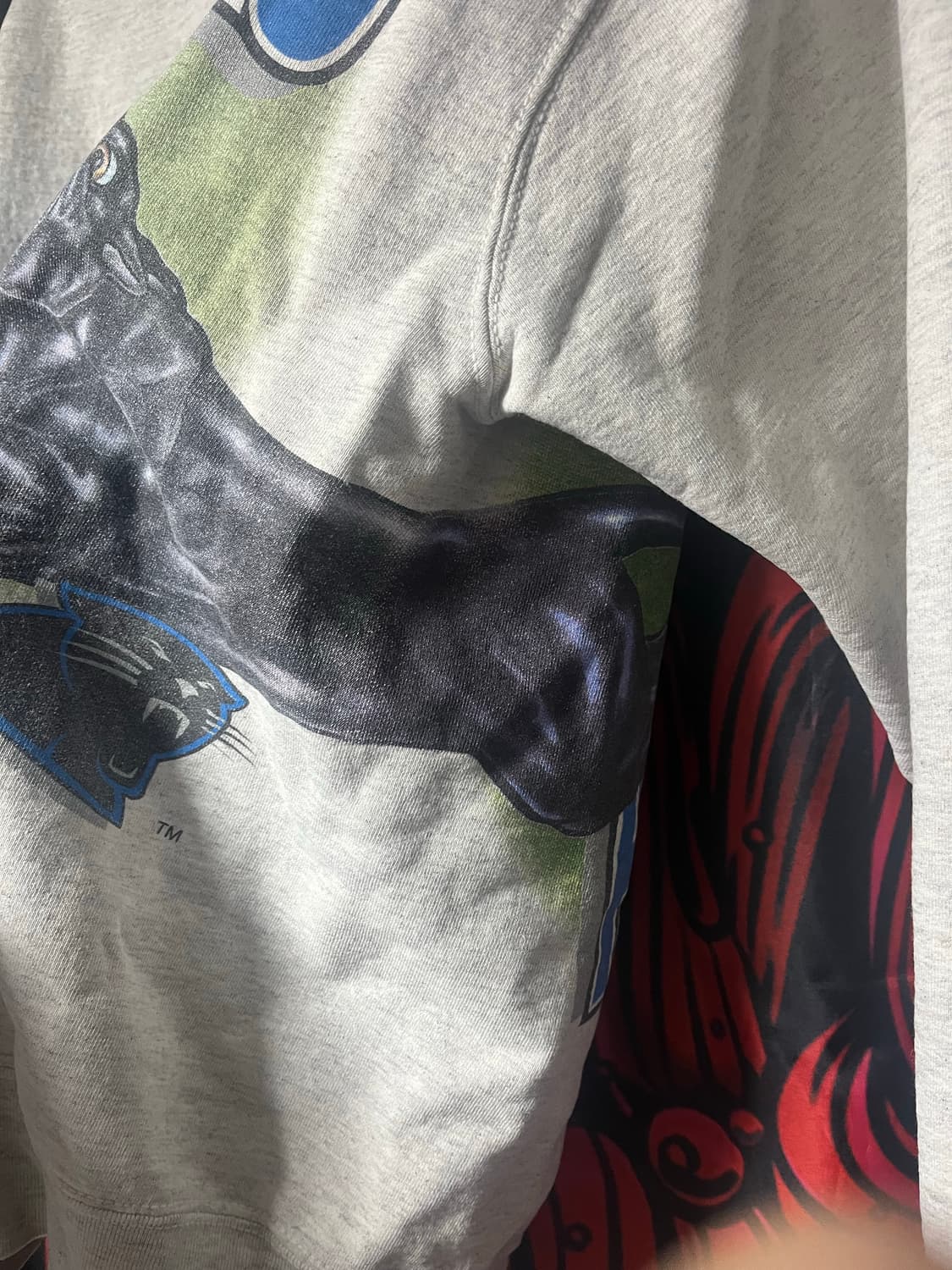 1994 NFL 캐롤라이나 팬서스 스웻 상품이미지3