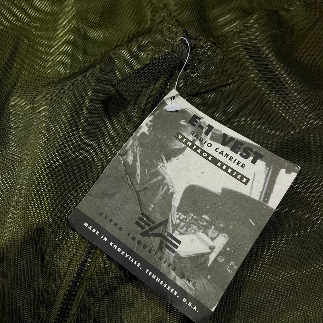 알파인더스트리 90‘s E-1 밀리터리 베스트 자켓 상품이미지4