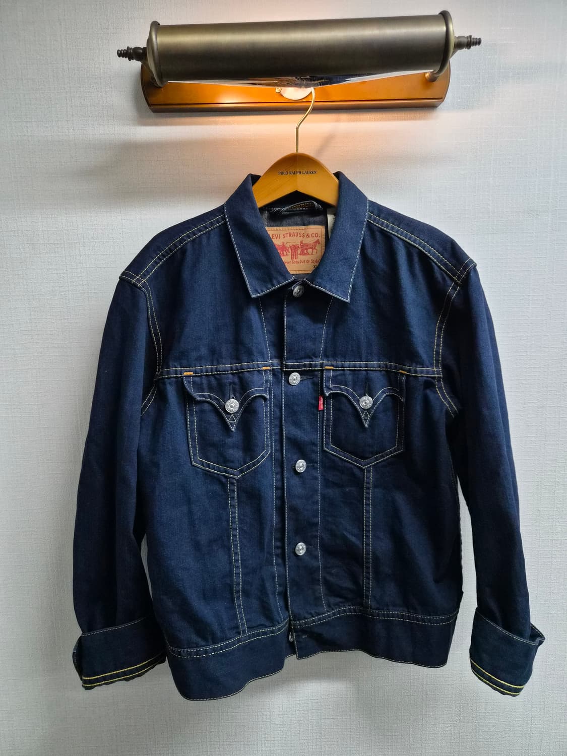 XL/110) 리바이스 TYPE 1 타입원 데님자켓 팝니다 상품이미지1