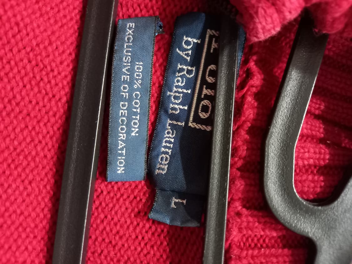 폴로 POLO 빅포니 니트 집업 100/L 상품이미지4