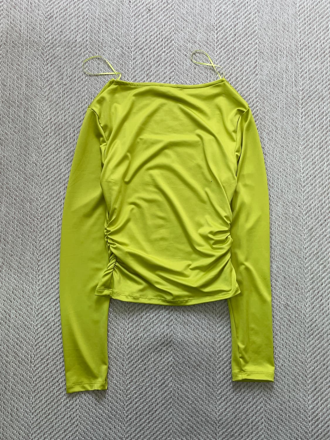 빈티지 iris 레이스 셔링 드레이프 탑  상품이미지6