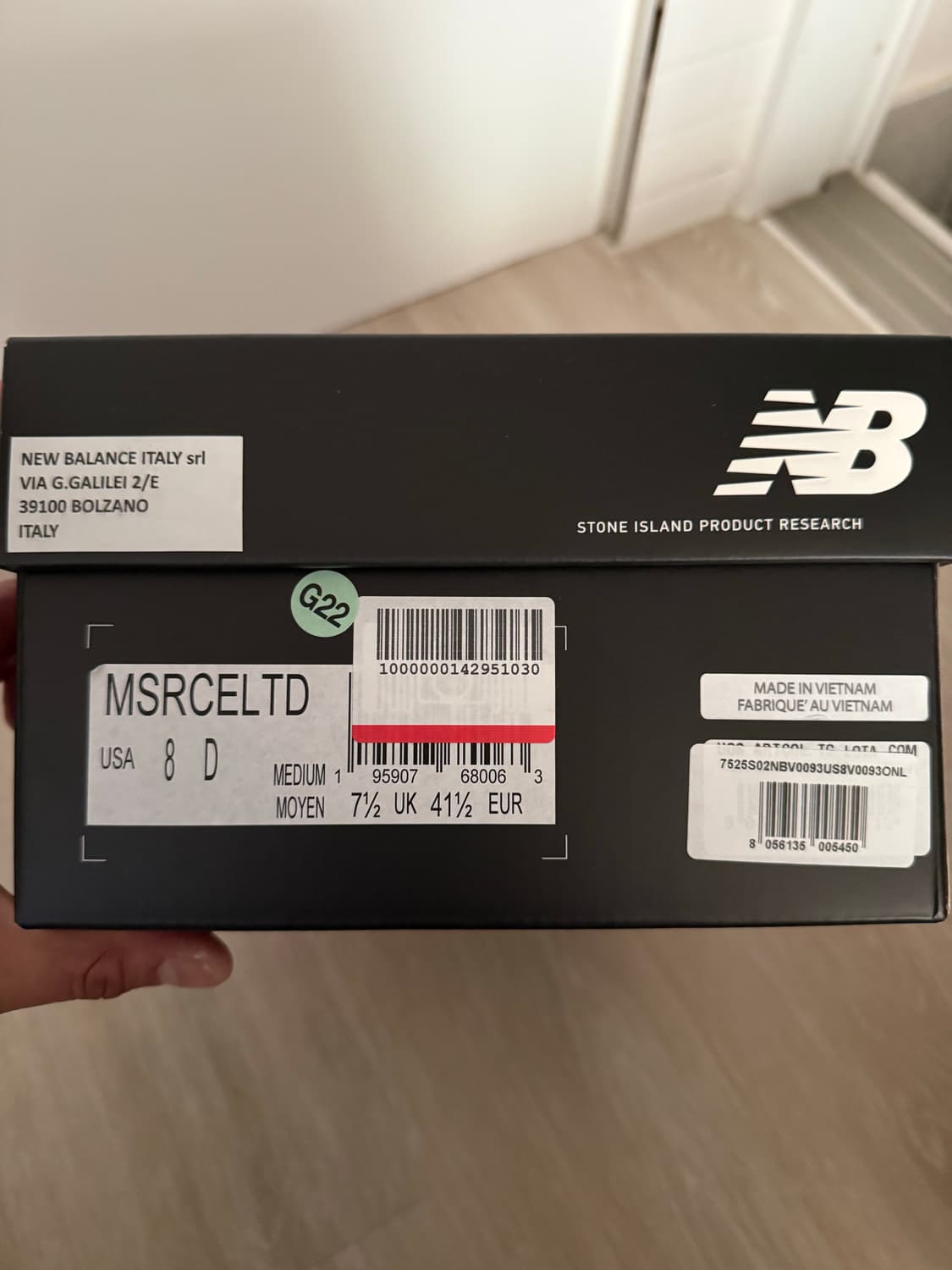 뉴발란스 x스톤아일랜드 x도쿄 디자인 스튜디오 퓨어셀 RC 엘리트 v2 상품이미지6