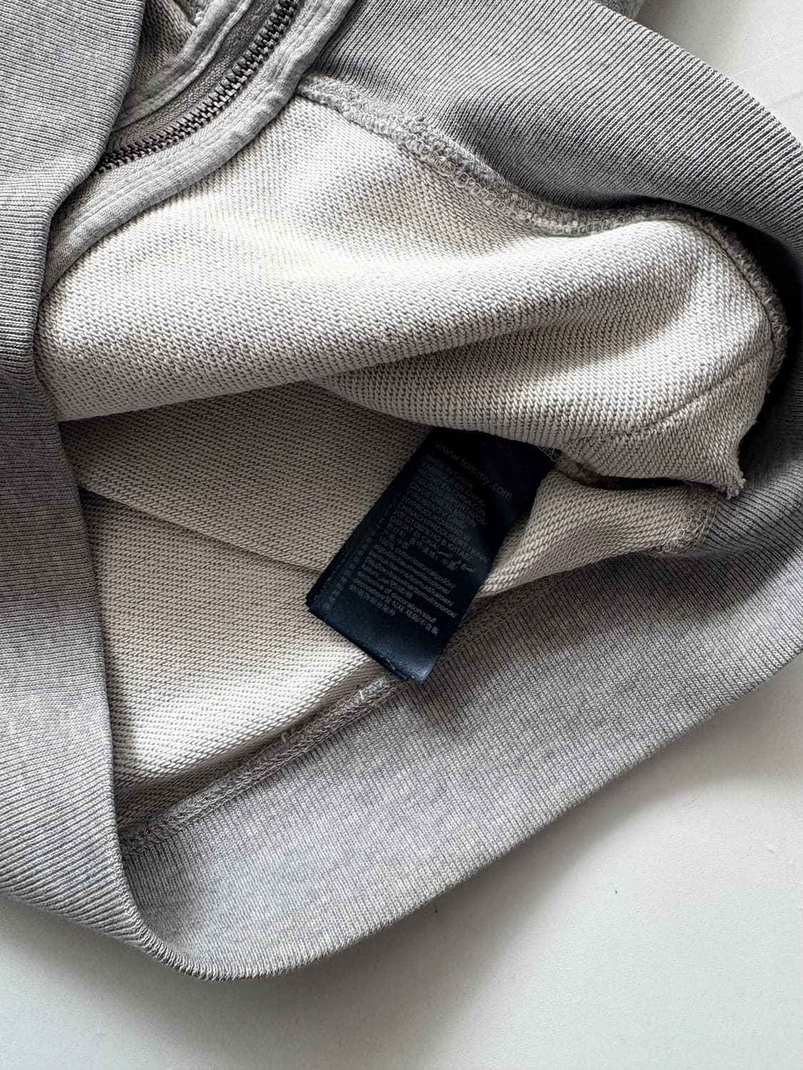 타미힐피거 하프넥 그레이 집업 상품이미지5