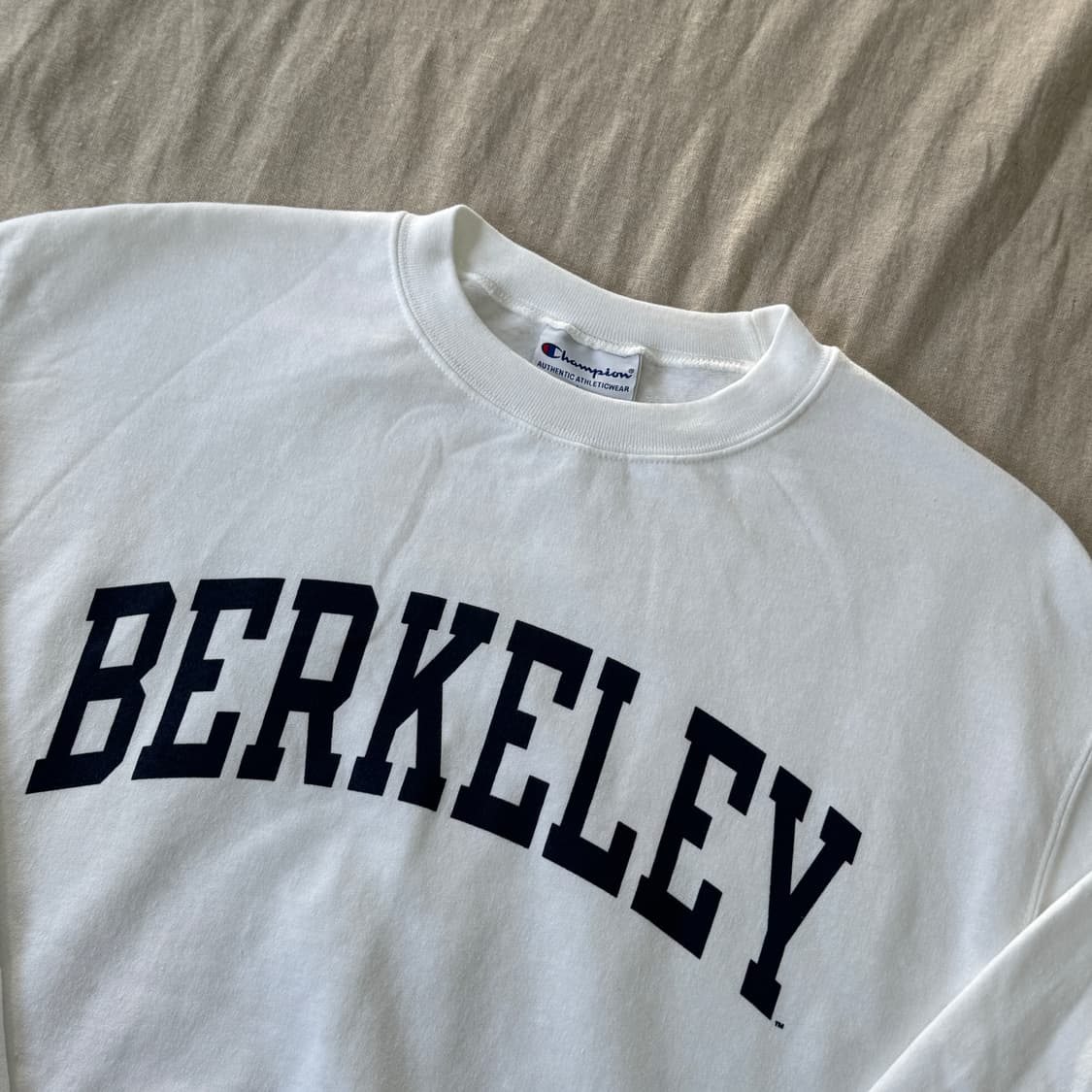 챔피온 브룩클린 화이트 기모 맨투맨 L 상품이미지2