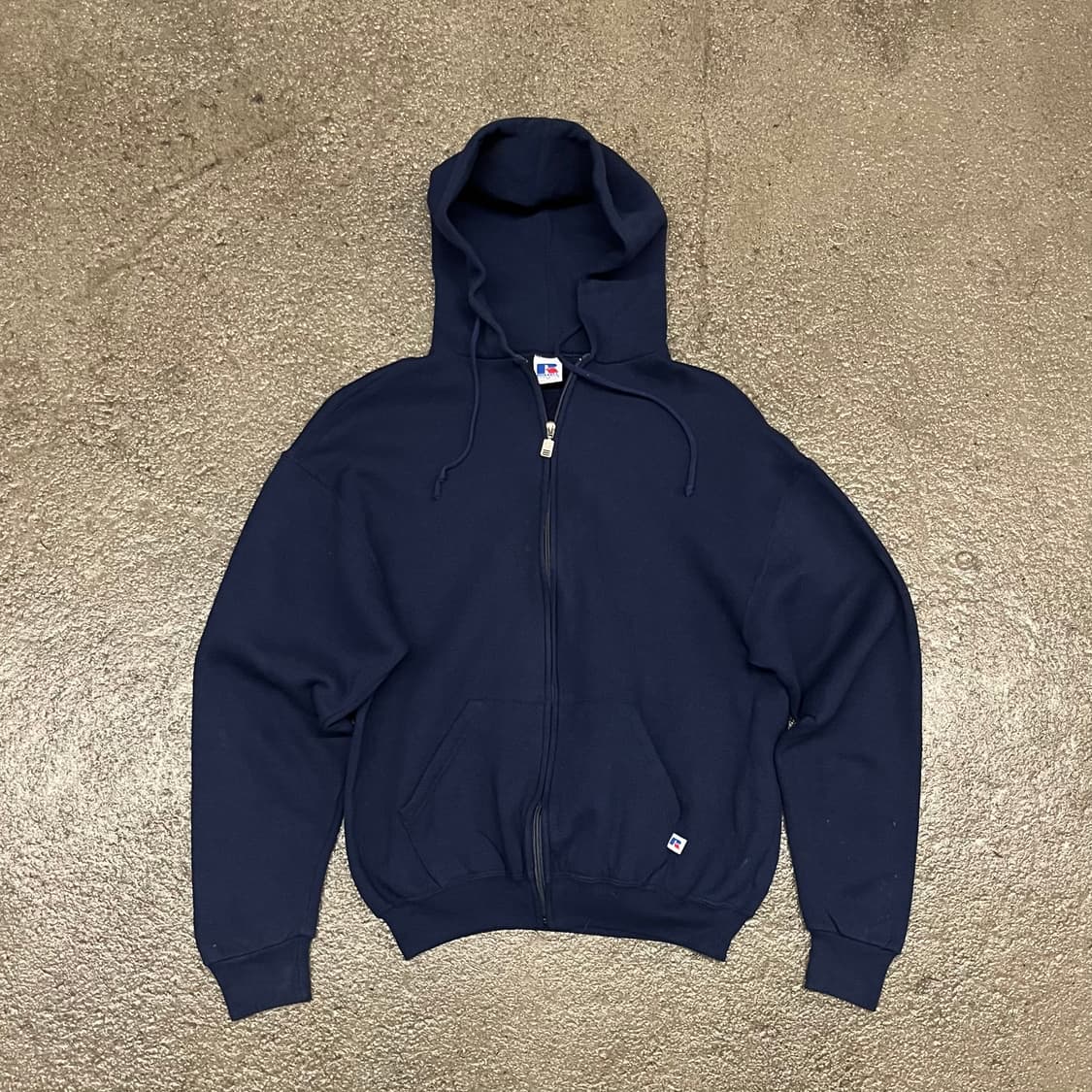 90s 러셀 블랭크 후드 집업 (100-105) 상품이미지1