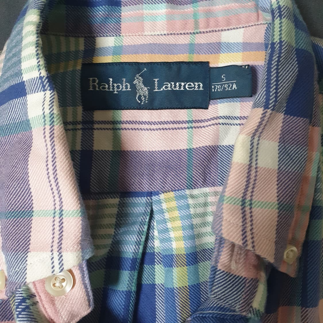 폴로 랄프로렌 체크 셔츠 상품이미지6