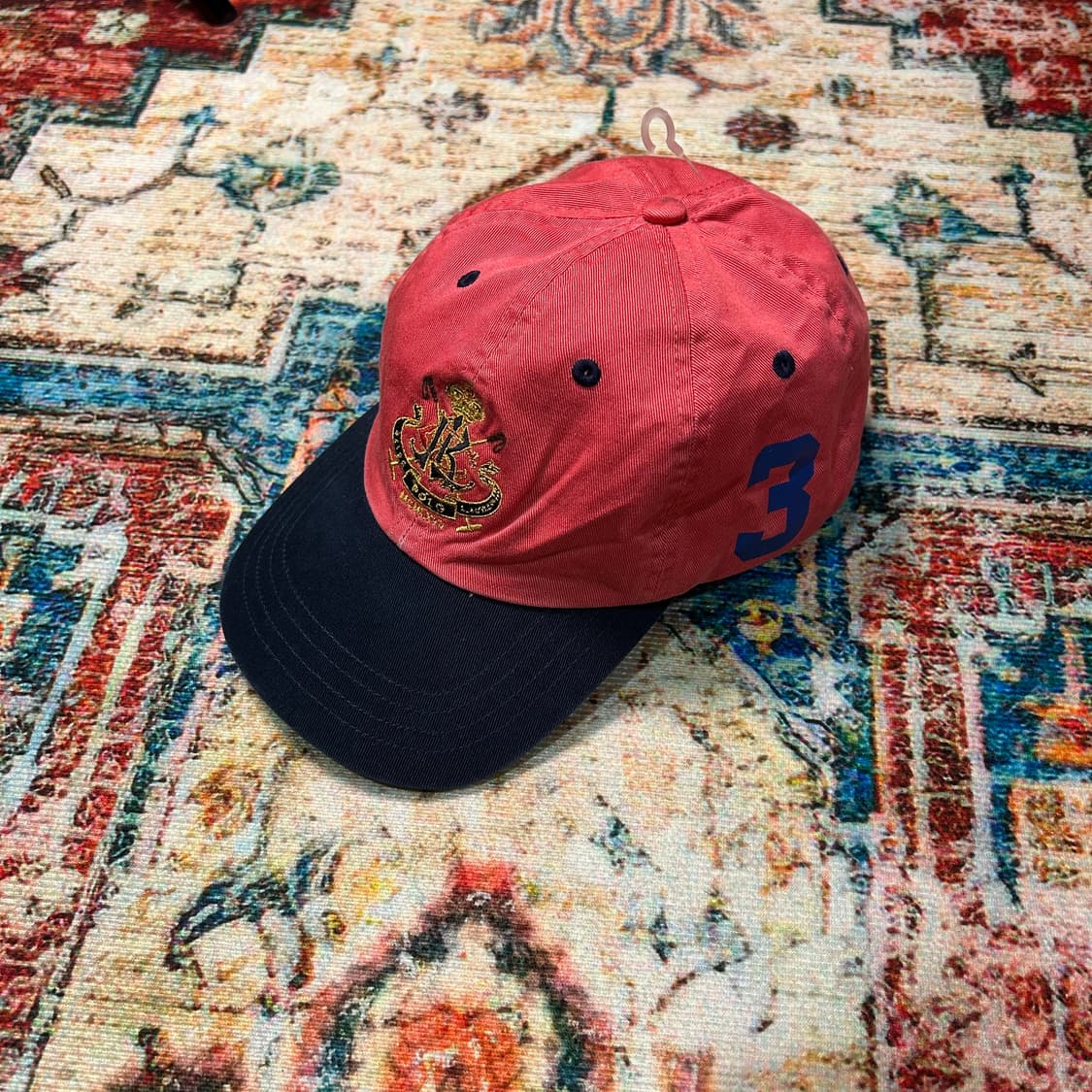 [OS] 폴로 랄프로렌 자수 심볼 볼캡 상품이미지1