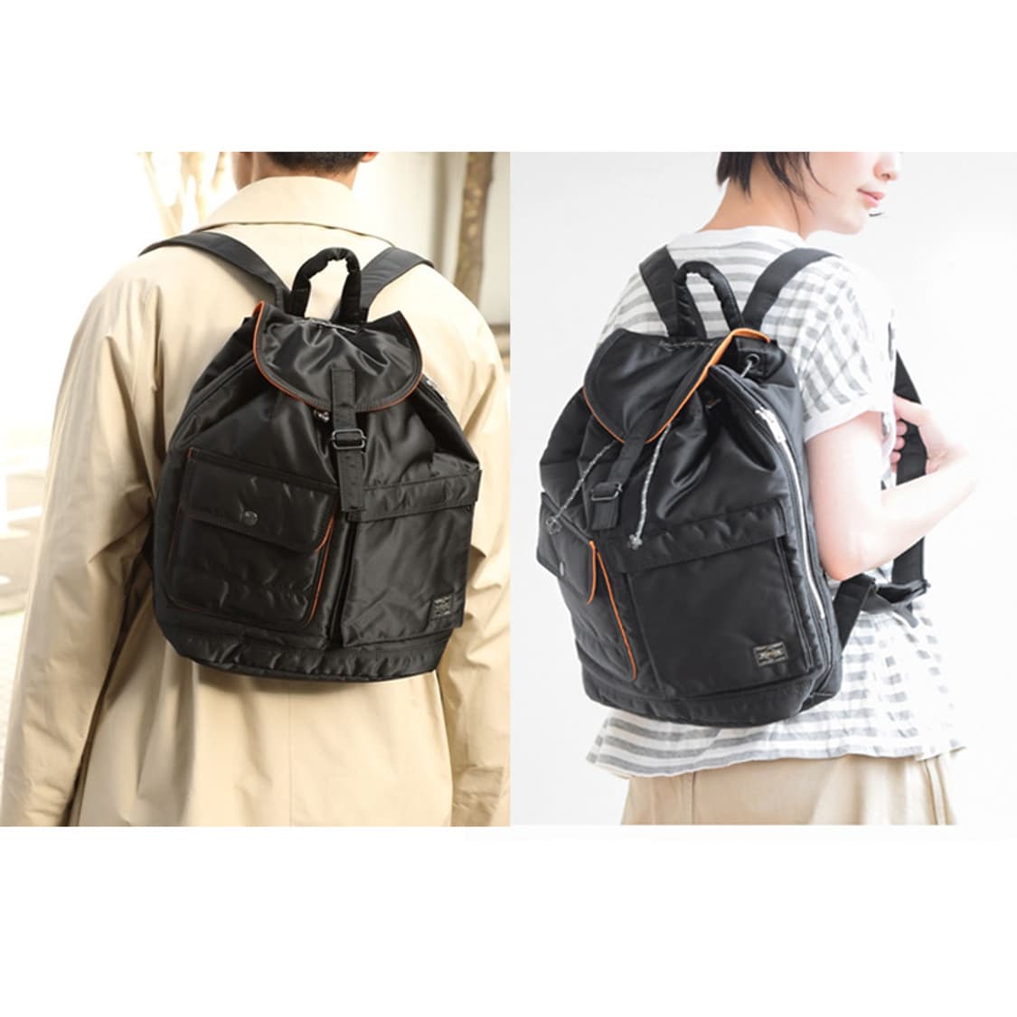 요시다포터 탱커 럭색 백팩 블랙  상품이미지3