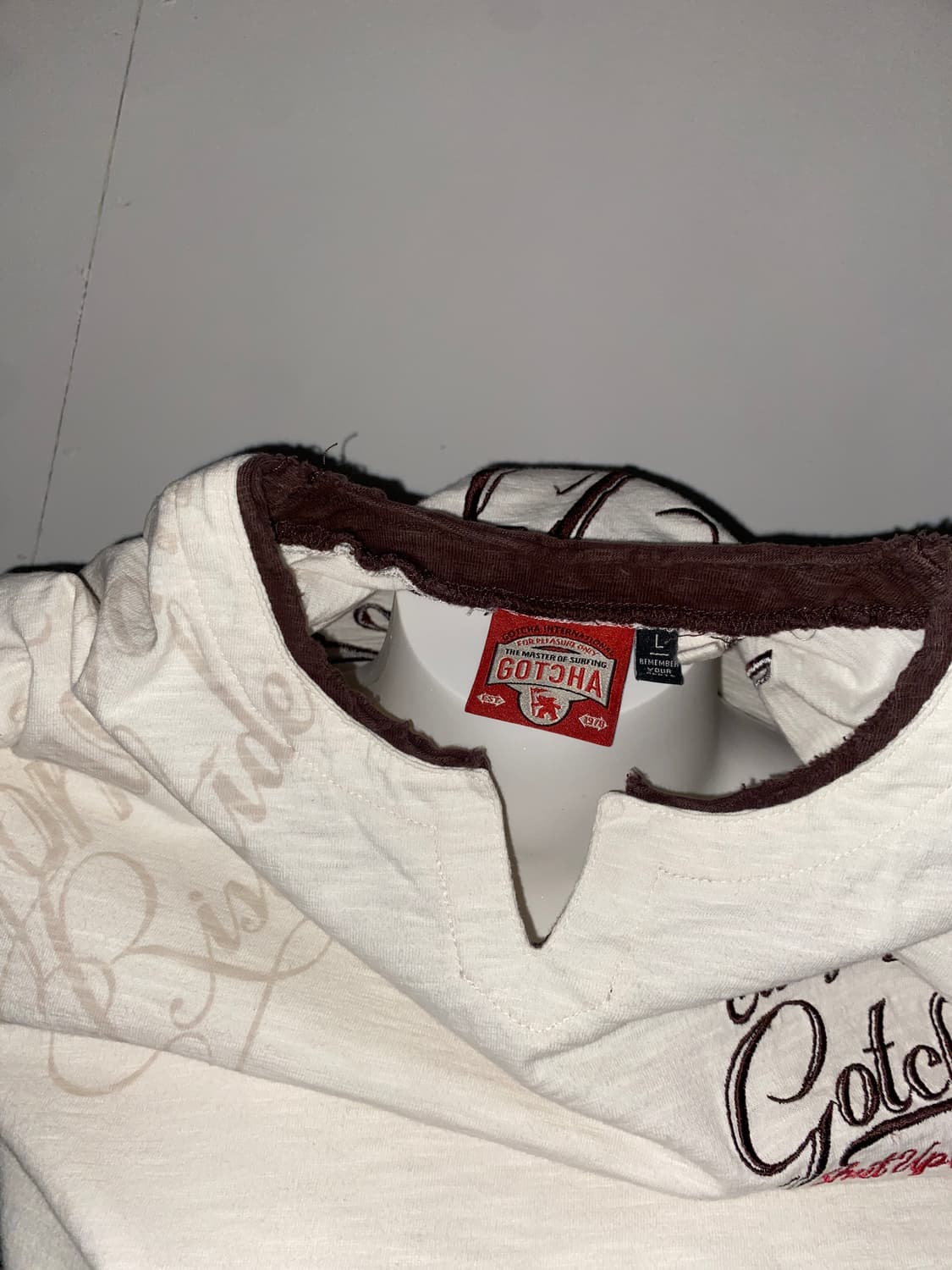 갓차 펑크 고딕 레터링 롱슬리브໒꒱ 상품이미지9