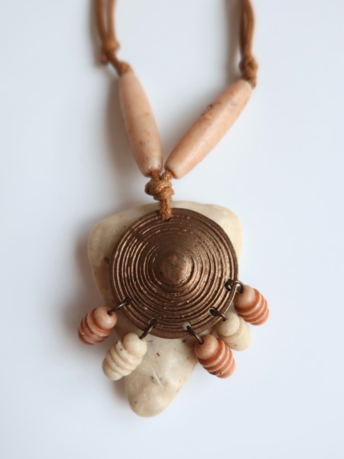 bronze disc pendant necklace 상품이미지4