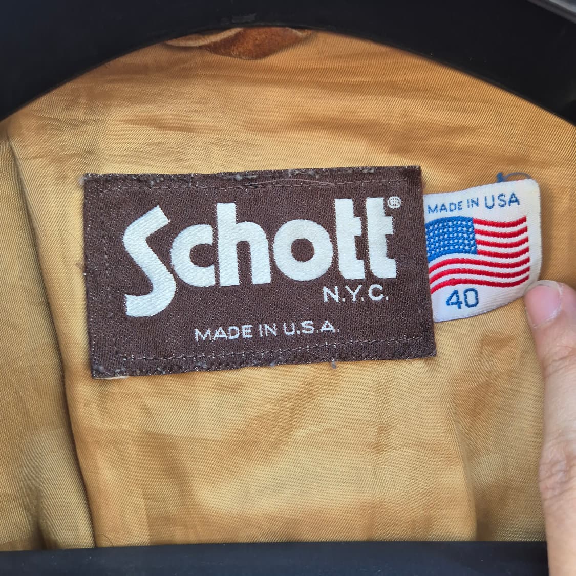 Shcott 쇼트 80~90s 스웨이드 자켓 상품이미지10