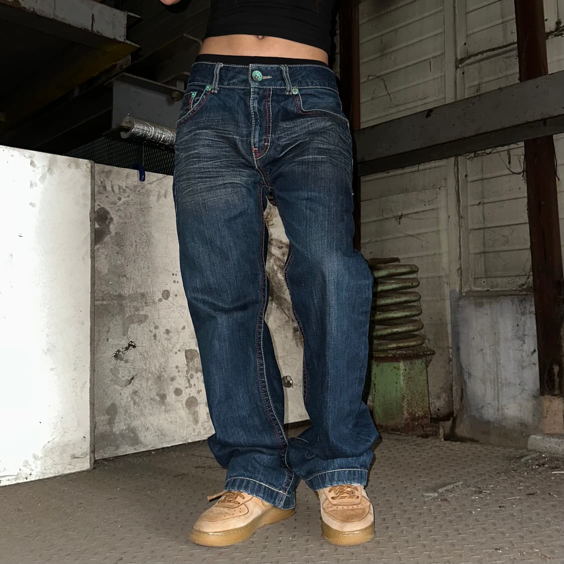 karlkani crawn denim pants 상품이미지3