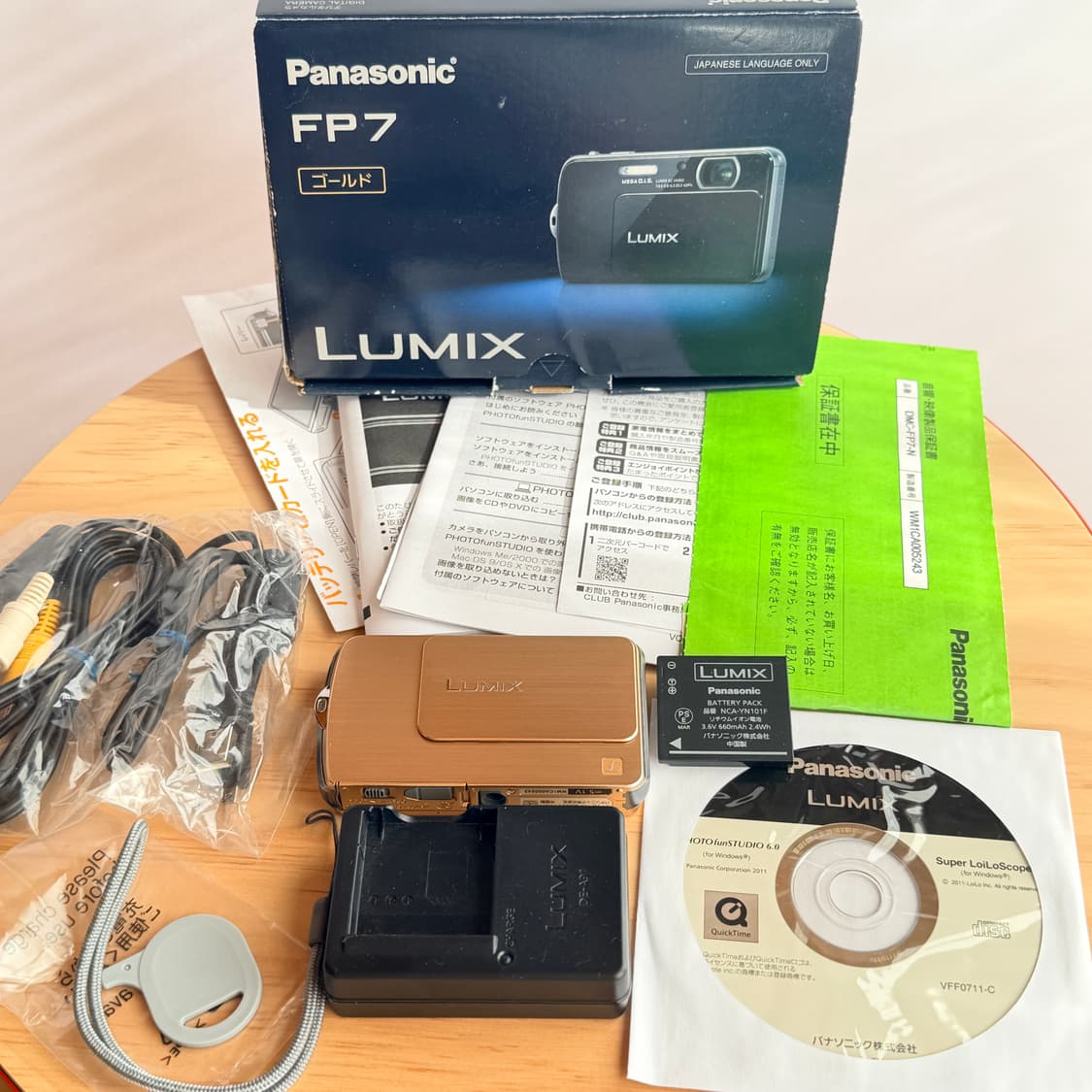 최상급 풀박스✨파나소닉 루믹스 DMC-FP7 골드 Lumix  디카 상품이미지9