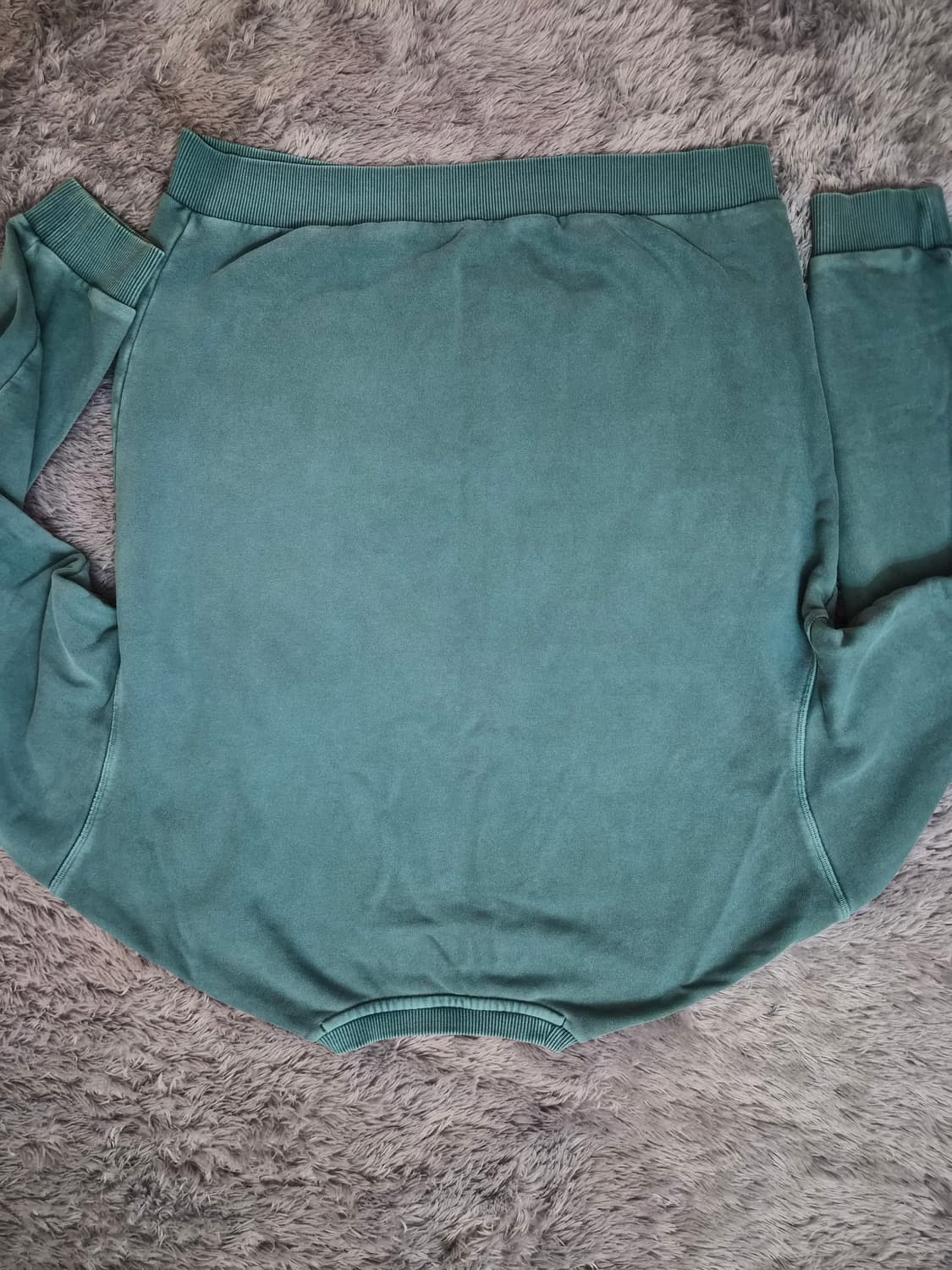 (XL-100) 엄브로 피그먼트 워싱 테리소재 남성 맨투맨 상품이미지4