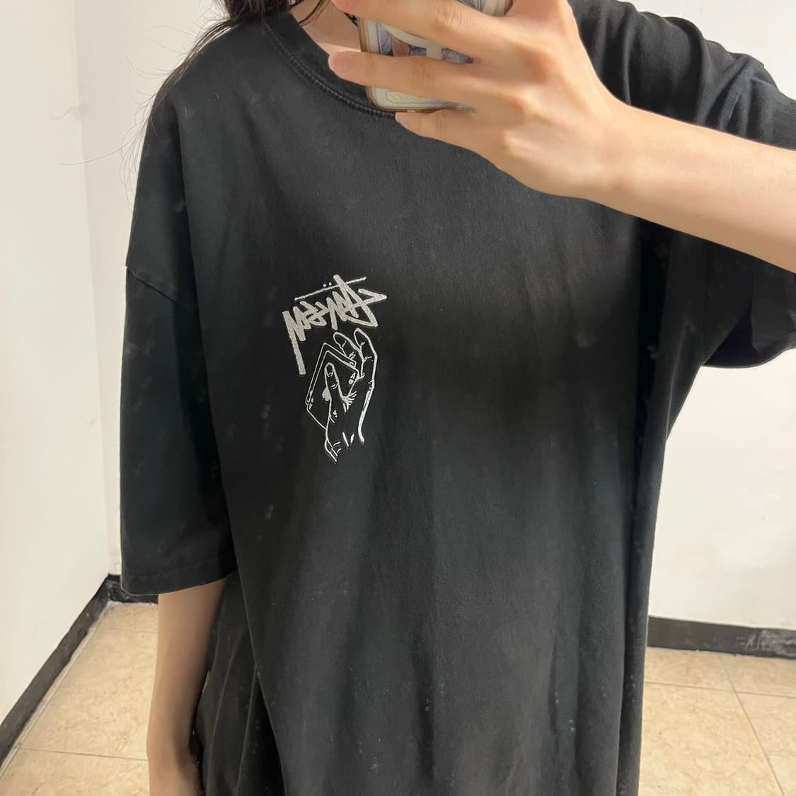 Stussy Shuffle Pigment Dyed T-Shirt 상품이미지2