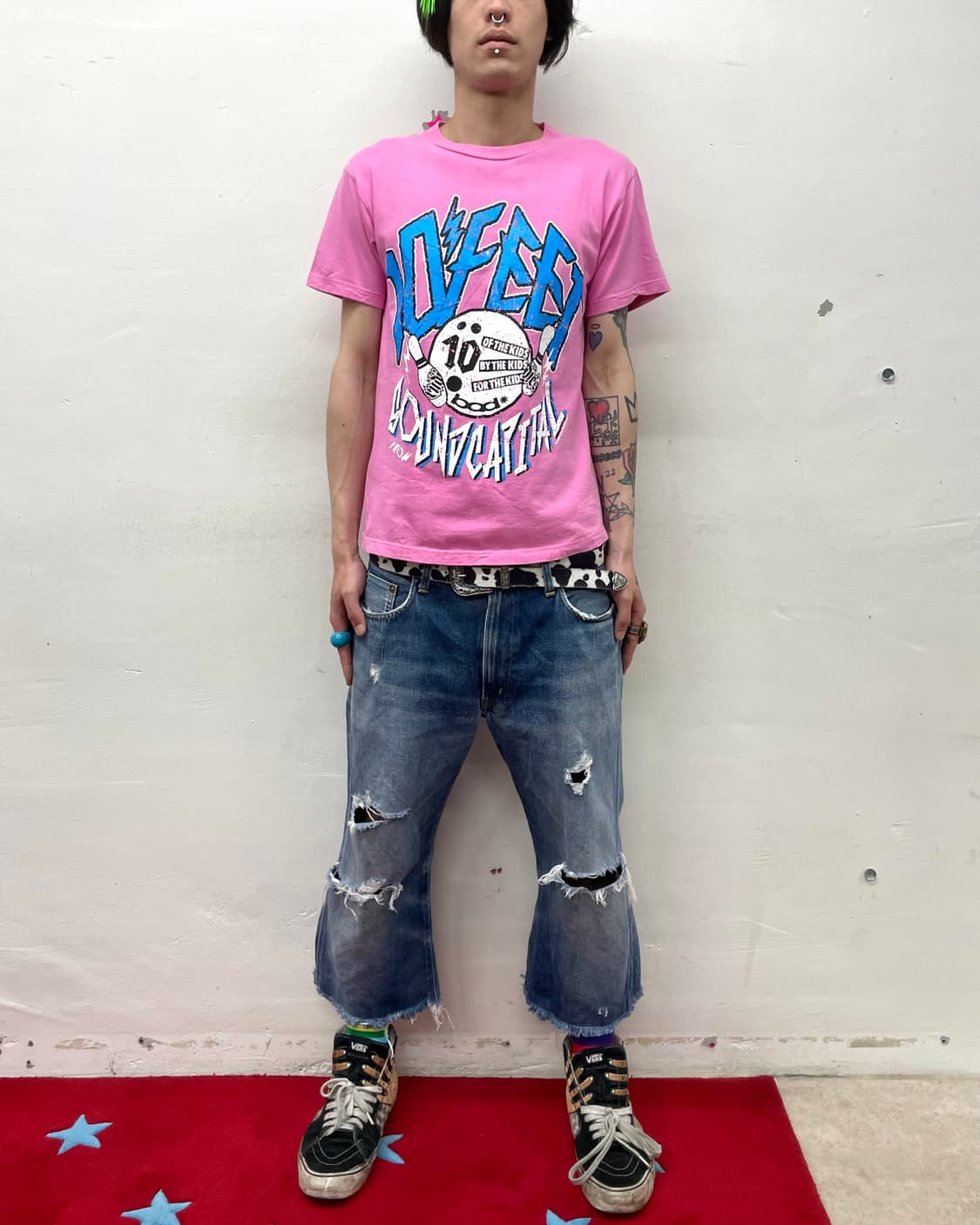 Bowling bound pink t-shirt  상품이미지3