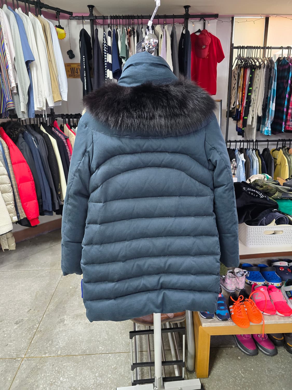 SJSJ 털 카라 여성 패딩 (1334) 상품이미지2