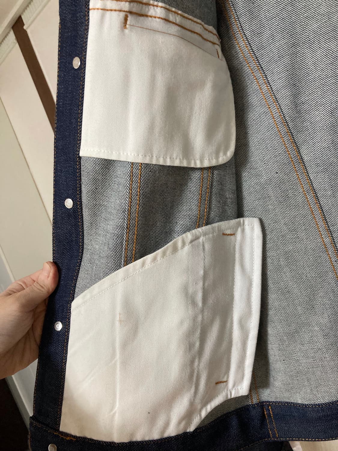 A.P.C. 생지 데님 청자켓 S사이즈 상품이미지3