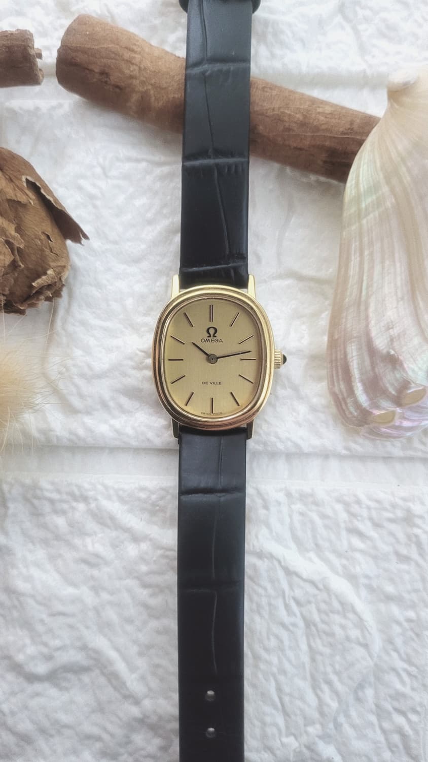 정품 오메가 드빌 엘립스 수동 시계 (이청아 오메가 드빌 시계) 상품이미지3