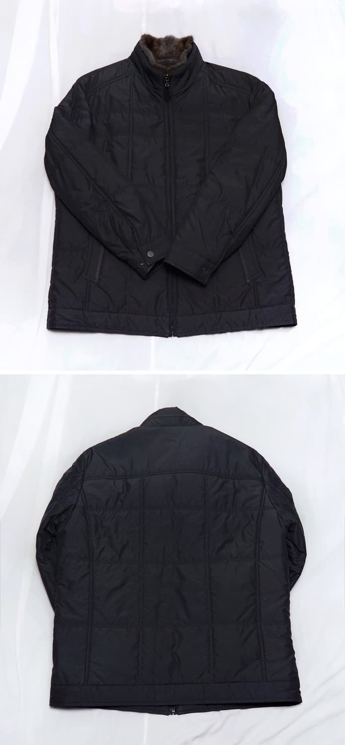 코오롱 브렌우드 디테처블 모피 라이너 투인원 패딩 자켓 (105+) 상품이미지3