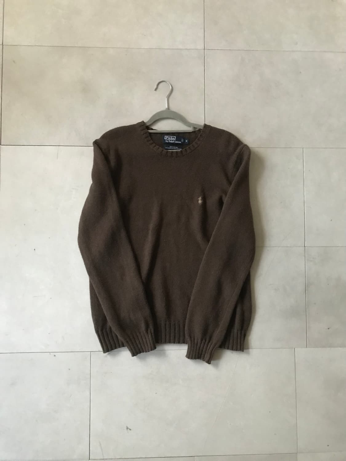 폴로 브라운 니트 상품이미지6