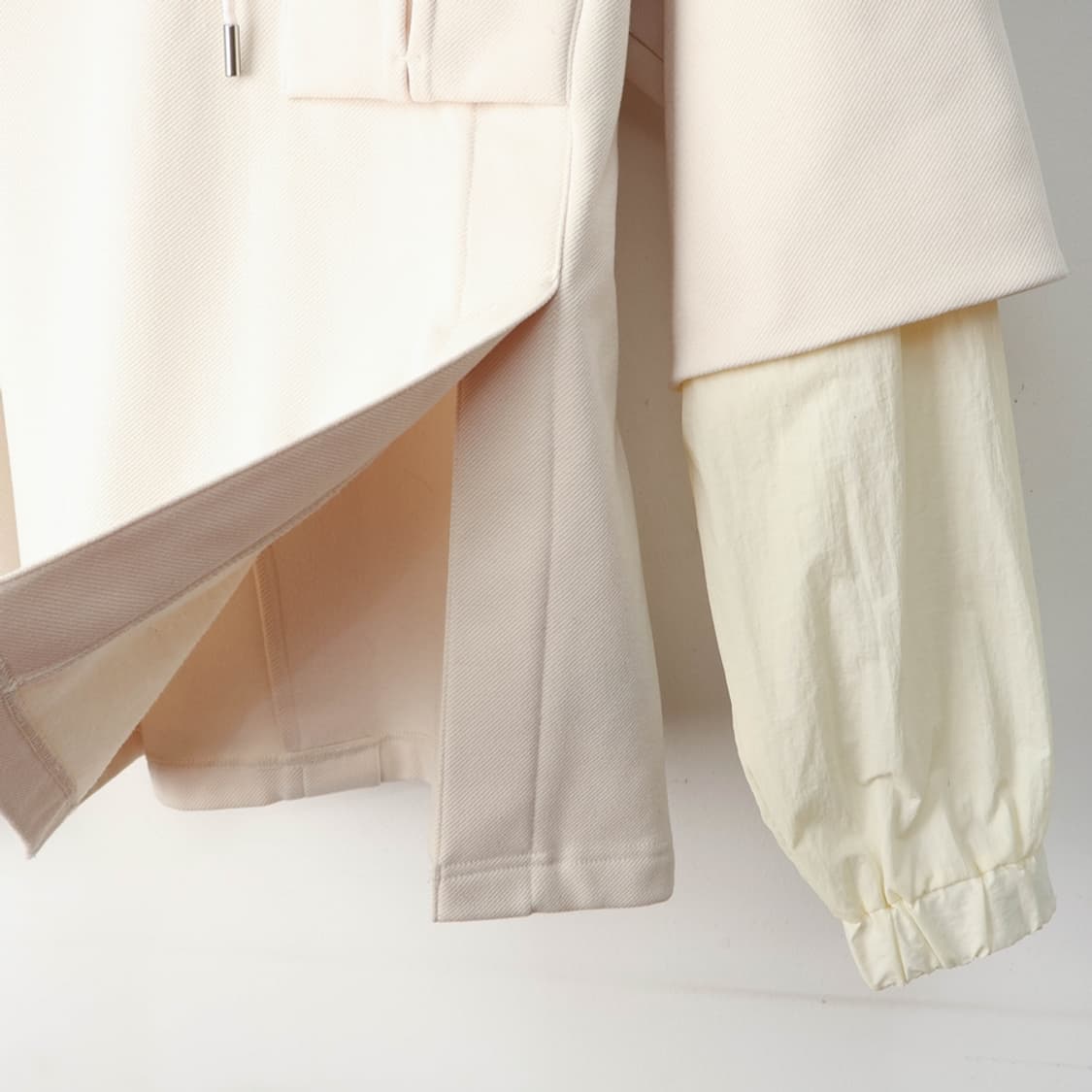 100/지오송지오 레이어드 후드티 상품이미지6