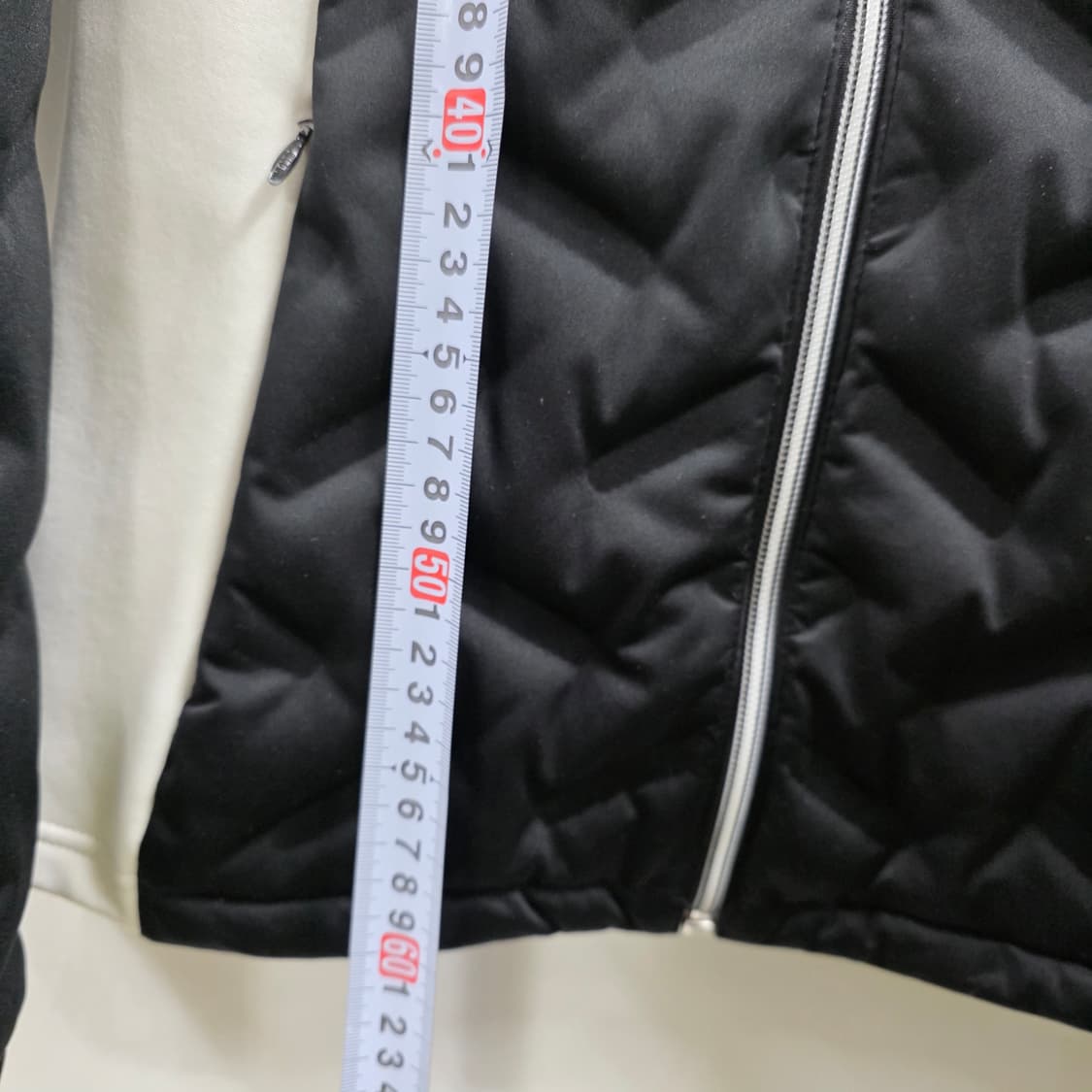0786 WAAC 왁 골프 퀼팅 패딩 자켓 / 블랙 화이트 / 여성 2 상품이미지6